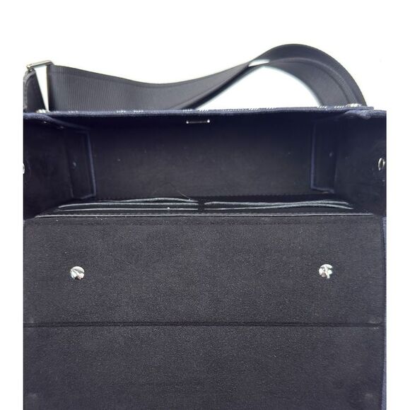 Black Juka Baguette Trunk Crossbody Bag - Picture 9 of 10